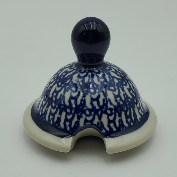 Polish Pottery Tuscan Grapes Cream & Sugar Set Grapes Creamer and Sugar Bowl - Picture 11 of 16